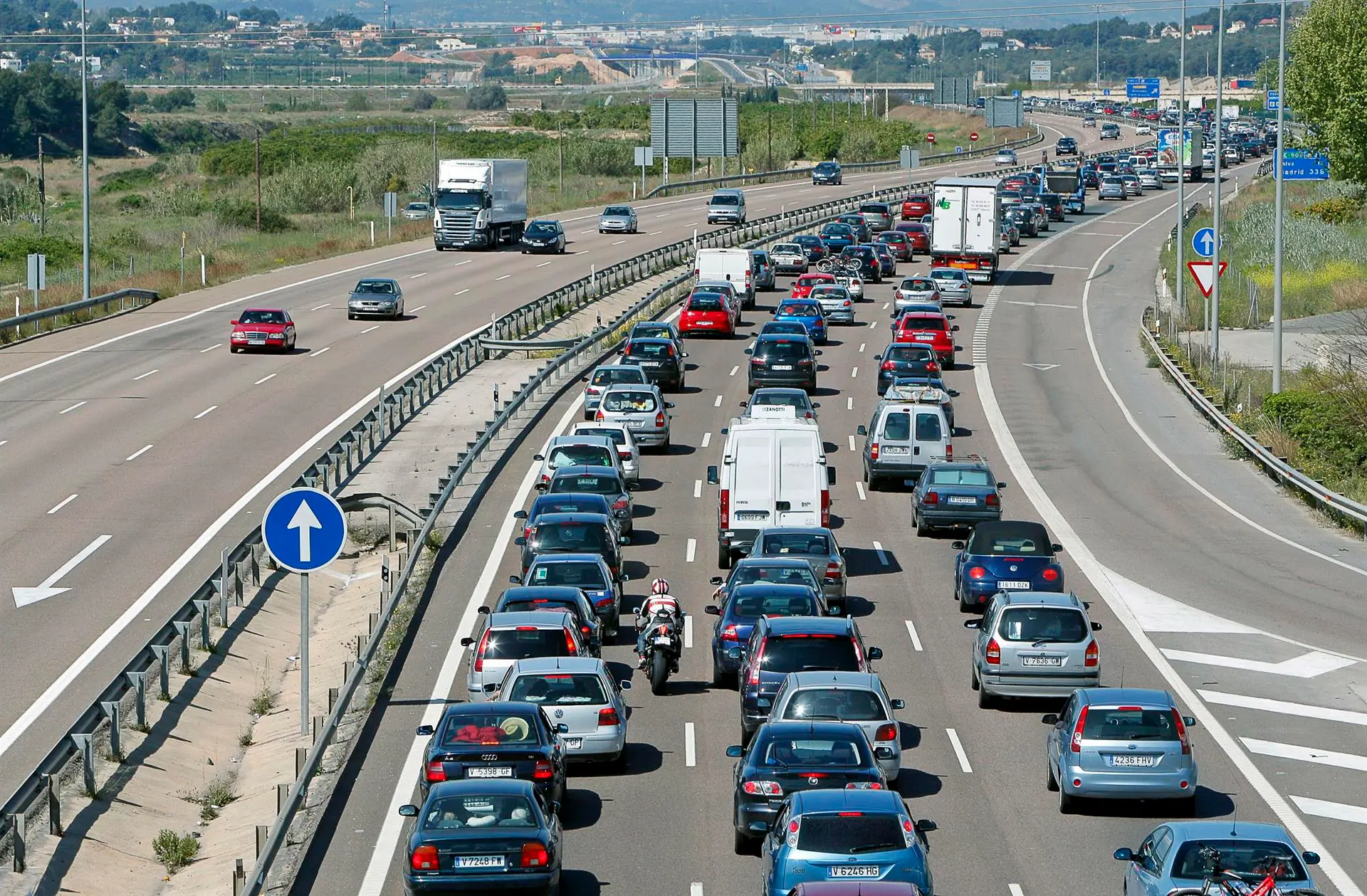 Acceso rápido desde las autovías A3 y A7