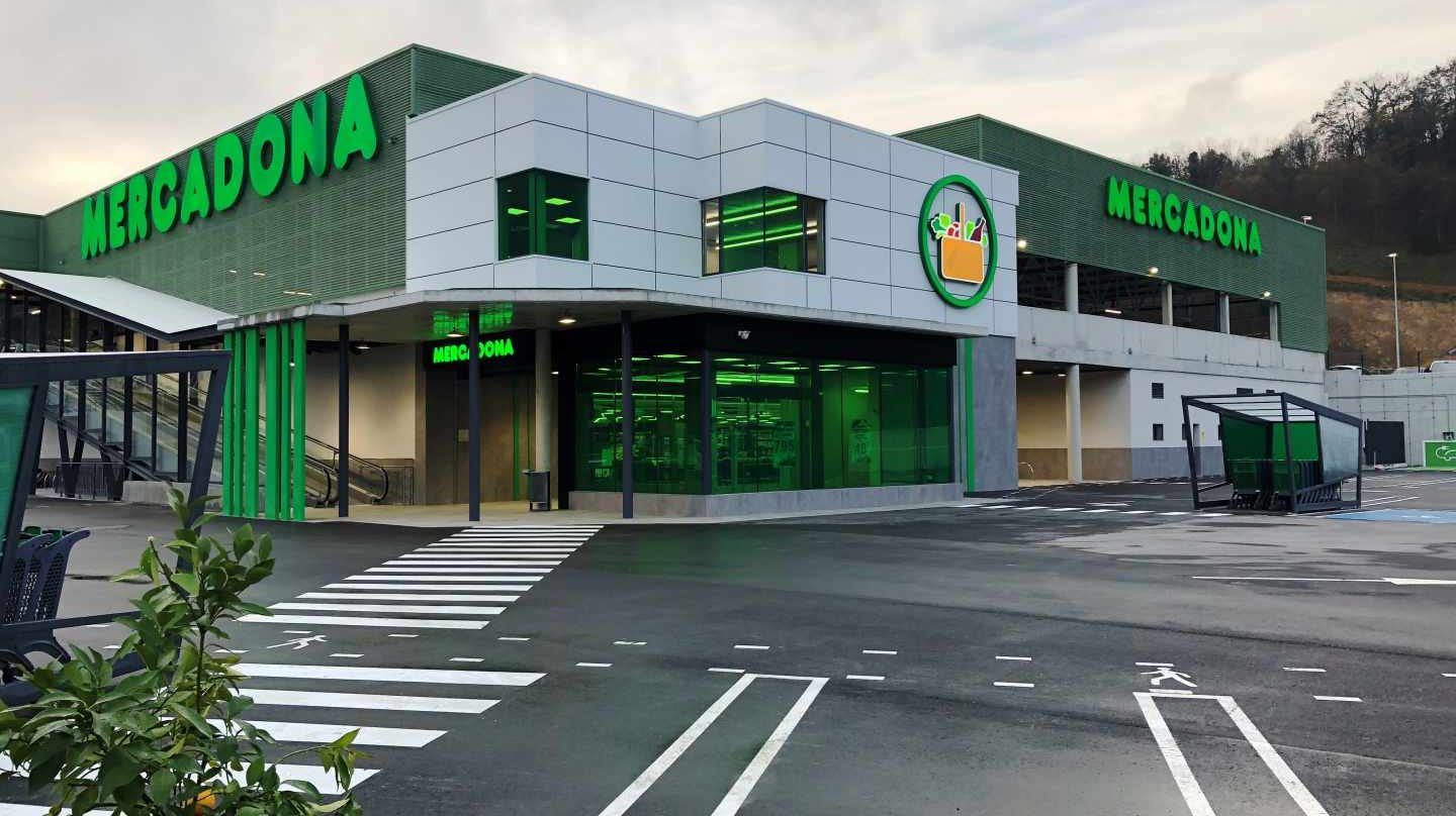 Mercadona cercano al parking en Aldaia