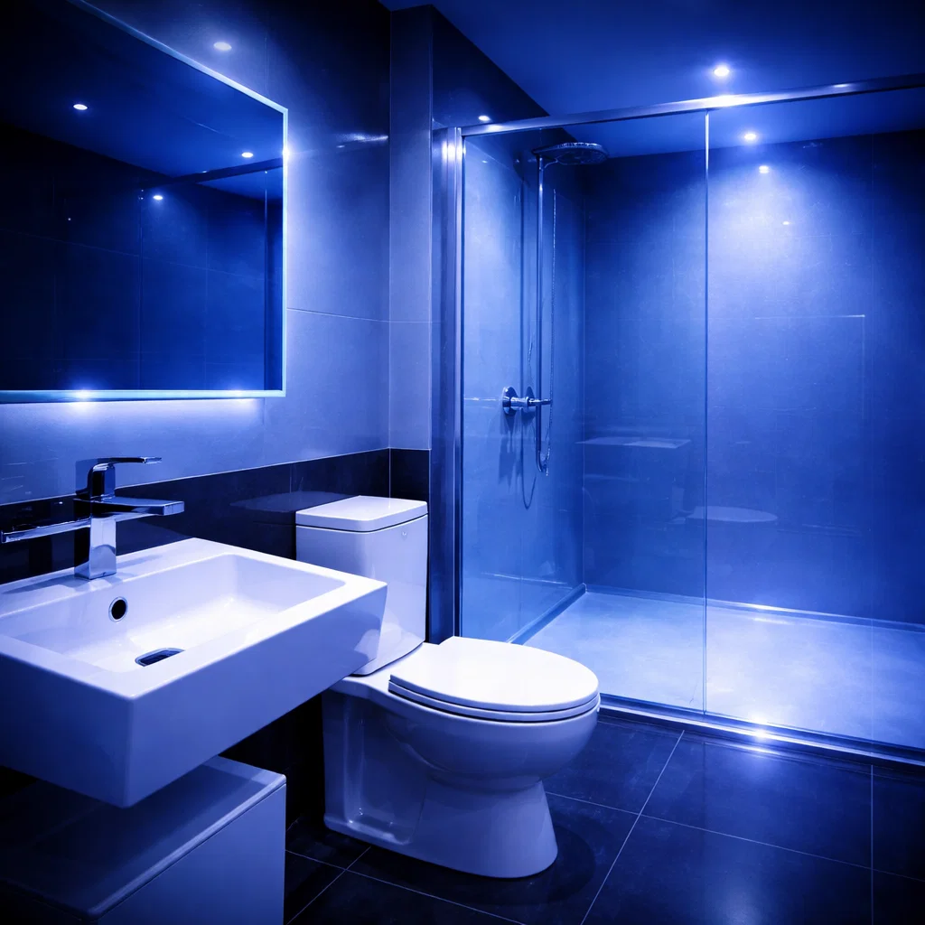 Baños y duchas del parking para conductores